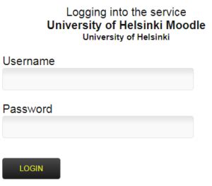 helsingin yliopisto mail|Web Login Service .